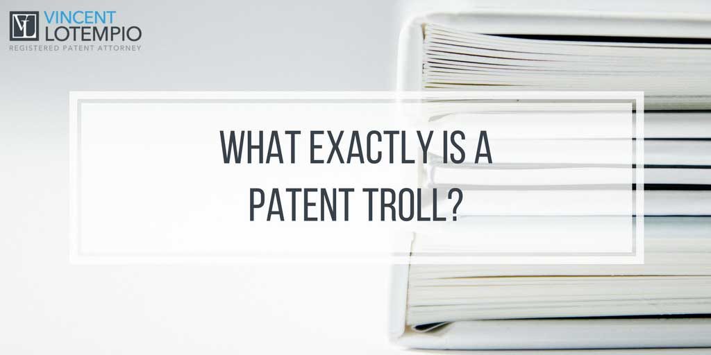 A company or person that acquires large amounts of patents while having no desire to develop products. Instead of development, these entities file patent infringement lawsuits against parties who violate the patents. A patent troll’s sole purpose is to identify infringers and engage in litigation.