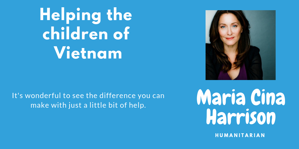 Interview with Maria Cina Harrison; Helping the Children of Vietnam