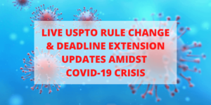uspto coronavirus patent updates